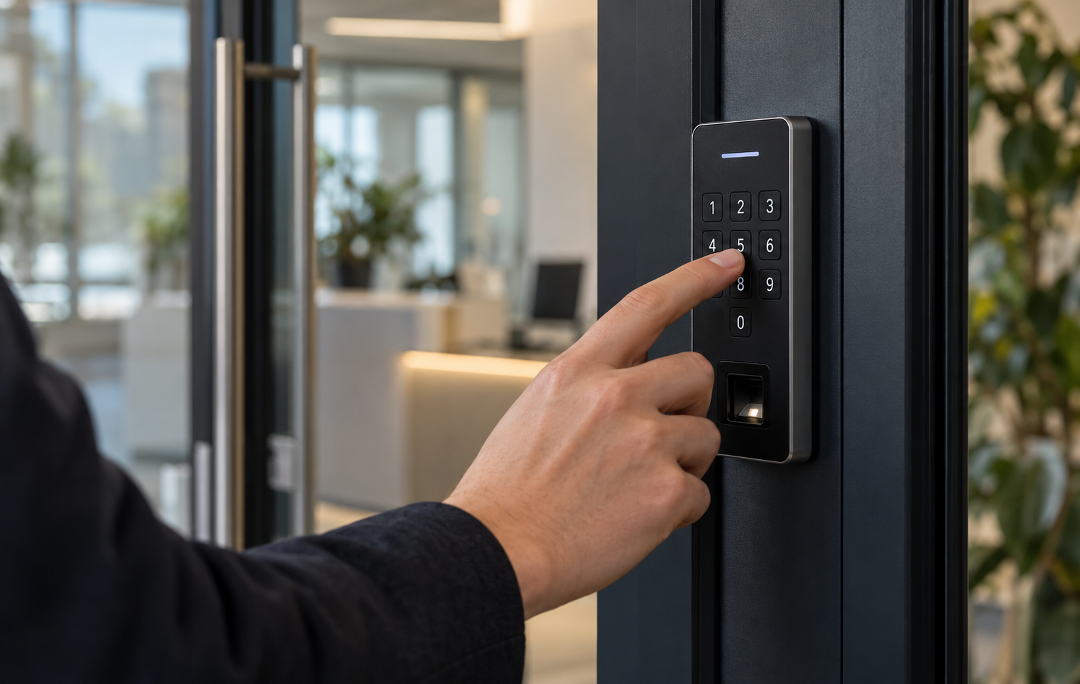 Keypad entry