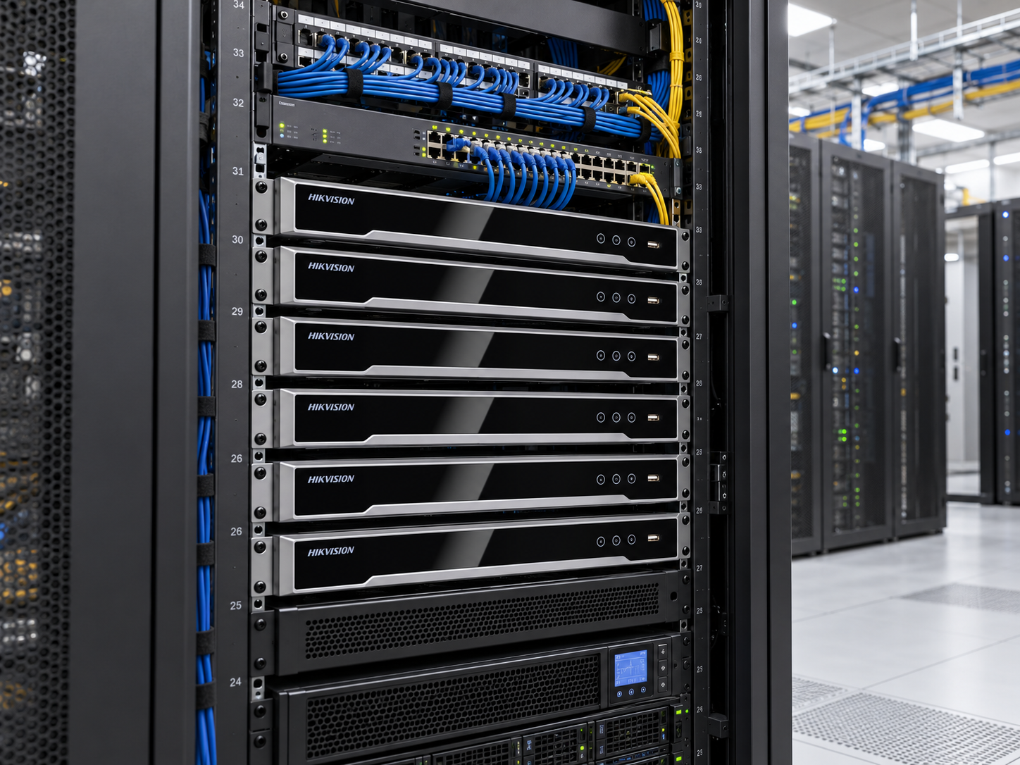 Hikvision Server Rack in Modern Data Center